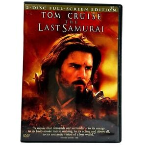The Last Samurai  2-Disc Special Edition Full Screen Tom Cruise 2004 Warner Bros
